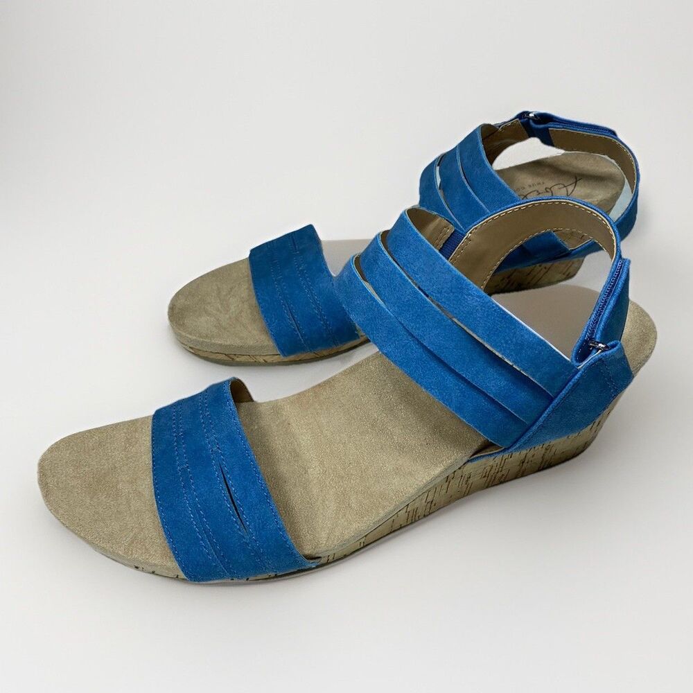 Abella True Comfort Womens Slingback Heel Blue Mantra  9.5M